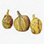 Ceramic Pumpkin Decorations Kit For Home Halloween Set of 3 Porcelain Thanksgiving & Autumn Tabletop Home Indoor Decor Mini Pumpkins Decorative