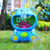 Bubble Machine for Kids – 500+ Bubbles/Min Auto Blower with 8 Wands – Puppy Hippo Bubble Maker Toy for Toddlers, Indoor & Outdoor Use – Lightweight, Safe ABS, Battery Operated Bubble Toy - 2 Pack