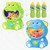 Bubble Machine for Kids – 500+ Bubbles/Min Auto Blower with 8 Wands – Puppy Hippo Bubble Maker Toy for Toddlers, Indoor & Outdoor Use – Lightweight, Safe ABS, Battery Operated Bubble Toy - 2 Pack