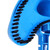 Portable Swimming Pool Vacuum Head – Half-Moon Brush for Pool, Spa, Hot Tub & Fountain Cleaning – Fits 1.25" Poles & 1.5" Hoses – Lightweight Durable Design for Above Ground & Inflatable Pools