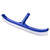 18" Heavy Duty Pool Brush with EZ Clips & Curved Ends – Wall, Tile & Floor Cleaner for Inground & Above-Ground Pools – Wide Head, Durable Bristles, Fits Standard Poles, Ideal for Corners