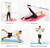 Pilates Yoga Portable Exercise Fitness Toning Bar with Resistance Band Kit