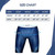 Men's Swimming Jammers Seamless Anti-Chaffing Compression Athletic Swimwear
