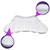 Luxury Ergonomic Bath Spa Tub Relax Pillow Cushion Headrest Neck Back Support