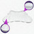 Luxury Ergonomic Bath Spa Tub Relax Pillow Cushion Headrest Neck Back Support