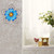12" Metal Flower Wall Decor, Wall Art Sculpture, Metal Daisy Indoor/Outdoor