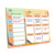 Meal and Shopping Planner Organizer, Magnetic or Wall Mount Kitchen Planning with Easy Tear-Off Grocery Lists