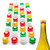 40 PCS Plastic Reusable Beverage Wine Bottle Corks Stoppers Plug Cap Lot Set