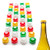 40 PCS Plastic Reusable Beverage Wine Bottle Corks Stoppers Plug Cap Lot Set