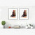 Silver 8x10 Picture Frames Set of 2 Photo for Wall Mount or Tabletop with 5x7 White Mat