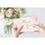 40 Gold Pink All Occasions Envelopes, Stickers Thank You Notes Cards Set 4x6"