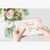40 Gold Pink All Occasions Envelopes, Stickers Thank You Notes Cards Set 4x6"