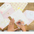 40 Gold Pink All Occasions Envelopes, Stickers Thank You Notes Cards Set 4x6"