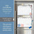 2 PCS Magnetic Daily Chore Chart Dry Erase Refrigerator 17x12 with 4 Markers