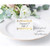 100 Pack Large Name Cards for Table Setting - Tent Place Cards with Gold Foil Design for Wedding, Banquets, Events, Reserved Seating, 2.5"x3.75"