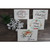 100 Floral All Occasions Envelopes, Thank You Table Notes Cards Set 4x6"