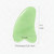 Gua Sha Facial tools Guasha Heart Natural Jade Stone Massage scraper for Face Body Spa, Face Lift Tighten Decreases Puffiness