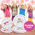 116 PCS Unicorn Balloon Plates Cups Napkins Straws Birthday Party 16 Guest Set