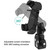 G-Cord Bike Mount & Adjustable Cradle Holder for Most Smartphones Models, Black