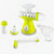 Juice Buddy 2 in 1 Manual Hand Crank, at Home Easy Clean, Ice Cream Maker and Juicer, with Suction Counter Mount