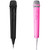 Refurbished Singing Machine SMM-225 Unidirectional Wired Microphone with LED Disco Lights