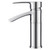 Ariana 7" Single Hole Single Handle 360 Degree Swivel Spout Bathroom Sink Faucet, Polished Chrome