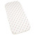 Carters Super Soft Printed Changing Pad Cover 100% Polyester - Pink/Green Dot