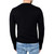 Indigo Star Men's Fashion Crewneck Sweater Pullover with Zipper Detail