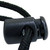 Black Polyester Drawstring Bag w/ Dual Push Button Cord Clasps (18" x 12.5")