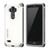 PureGear DualTek Protective Cell Phone White Durable Case Cover for LG G4