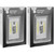 (2-Pack) Super Bright ""Light Switch Shaped"; Battery Powered LED Indoor Light