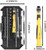 Professional Repair Precision Screwdriver Set 77 Piece Tool Kit Screwdriver Kit for Phones Tablets