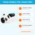 Panda Bubble Machine for Kids Ages 3+ – Wearable Wrist Bubble Blower Toy with Lights & Music | Includes Bubble Solution & Funnel | Battery Operated No Leak Design for Parties, Outdoor Fun, Gifts