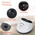 Foot Massager Machine For Foot Circulation Adjustable Intensities with Heat, Deep Kneading, Rolling and Air Compression 15032WH