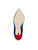 Isa Tapia Barcelona Embroidered Suede Mary Jane Closed Pointed-Toe Heels Pump