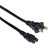 Alta 6ft. Non-Polarized 2 Prong Power Cord IEC 320 C7 to NEMA 1-15P