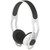 Boom SWAP Water Resistant Customizable Headphones w/ Inline Mic & Remote - White