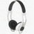 Boom SWAP Water Resistant Customizable Headphones w/ Inline Mic & Remote - White