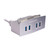 Sabrent HB-MCUS Mountable MAC & PC 4 Port USB 3.0 Hub - Silver