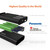 Jackery Thunder Fast Charging 10050mAh Quick Charge Portable Power Bank for Tablets and Smartphones