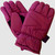 Cold Storage Women's 3M Thinsulate Fleece Lined Ski Gloves Plum- Small