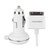 Monoprice SolidMate MIPKC1A MFI Car Charger for iPhone & iPod 30-Pin Dock Cable