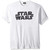 Star Wars Classic Font Design Men's Official Simplest Logo T-Shirt