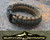 Survival Straps 550 Military Spec Paracord Side Release - Green/Tan - 7.5" Inch - Wide