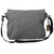 Rakuda Large Correspondent Cavas Shoulder Messenger Bag, Washed Leather 13x11x5