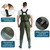 Hunting Fishing Waders Fly Fishing Waders for Men Women with Boots, Waterproof Bootfoot Nylon/PVC Wader, Sizes 9-13