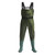 Hunting Fishing Waders Fly Fishing Waders for Men Women with Boots, Waterproof Bootfoot Nylon/PVC Wader, Sizes 9-13