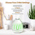 Aroma Diffusers Essential Oils, Breathing Light, 5 LED Colors, Auto Shut Off