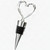 Heart Shaped Metal Wine Bottle Stopper Rubber Gasket Seal For Parties & Weddings