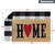 Front Door Home Mat 30"x17"Buffalo Plaid Rug-Non-Slip Entryway Indoor Outdoor